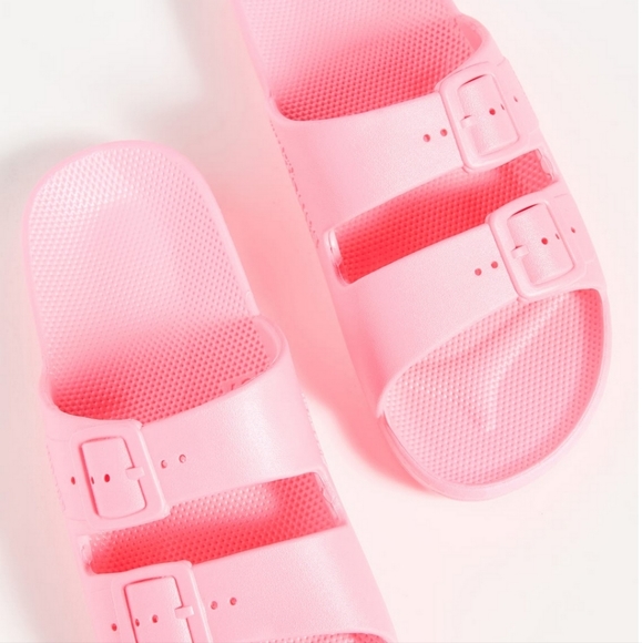 Brand New Freedom Moses-Moses Two Band Slides size 8/9 - Picture 3 of 9